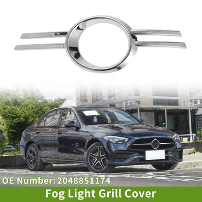 Front Left Fog Light Grill for Mercedes-Benz C-Class (2007-2011)