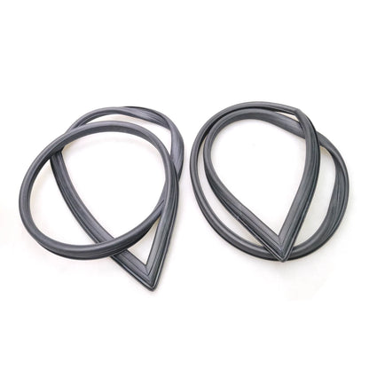 Rear Side Window Weatherstrips for Nissan Datsun Bluebird 510 1600 Wagon 1968-1973