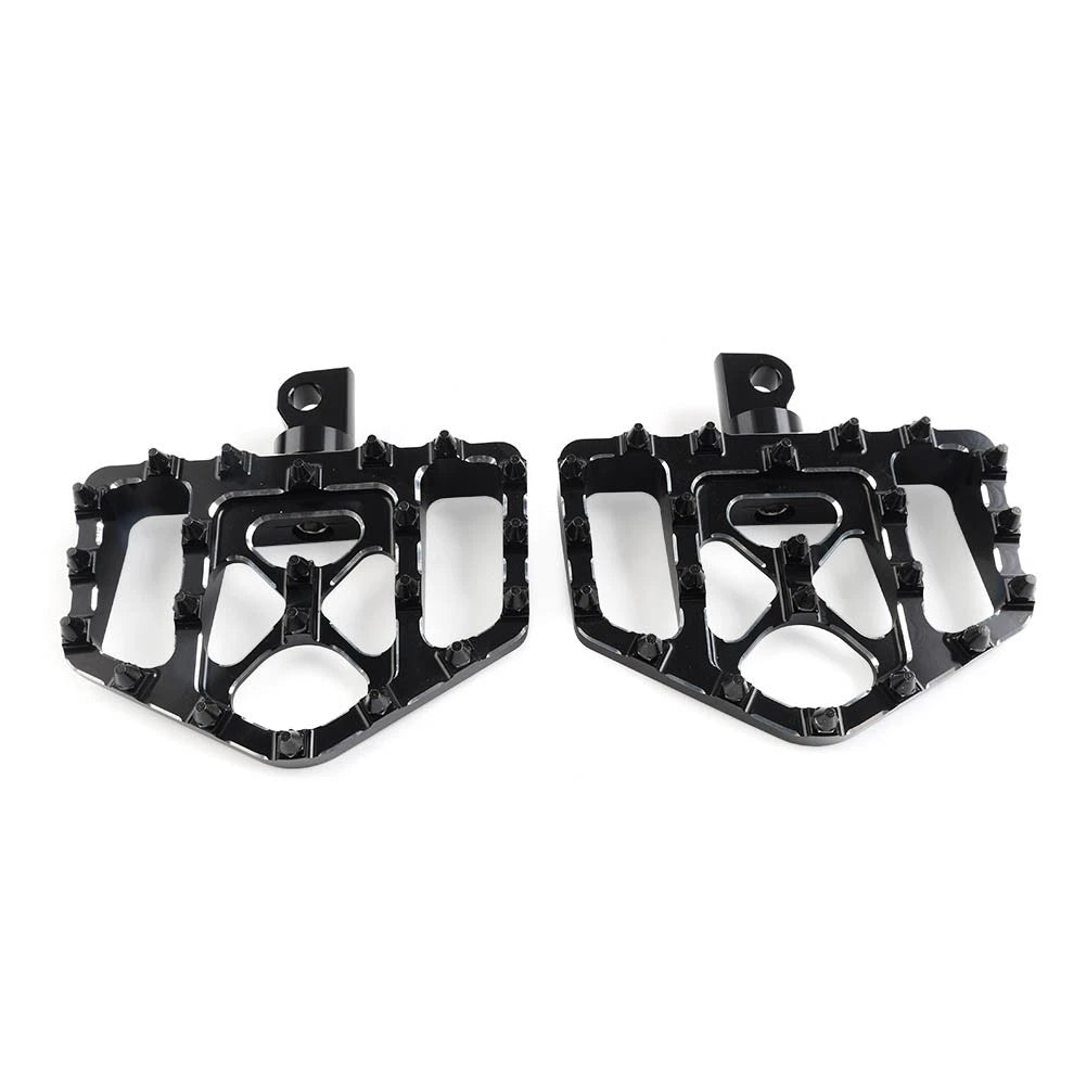 Wide Red Foot Pegs for Harley Touring Sportster Softail Dyna