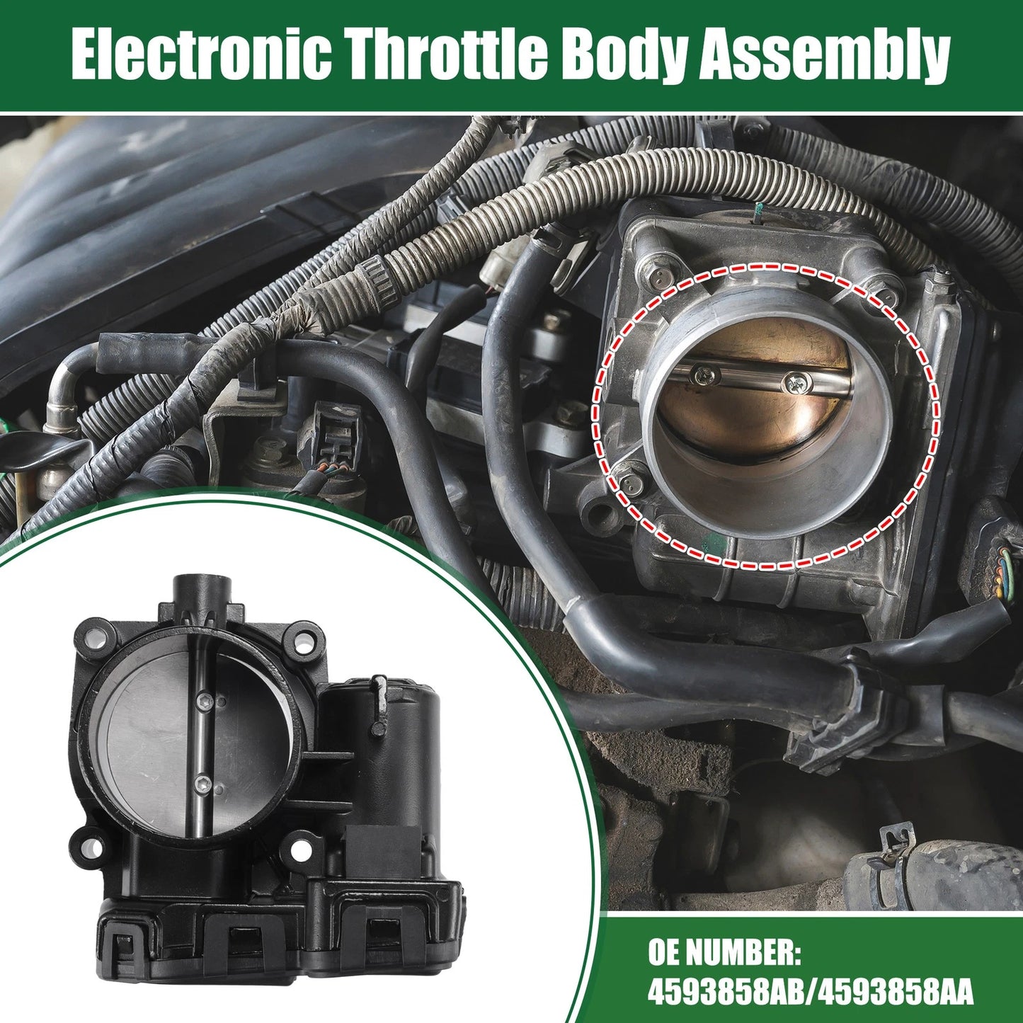 Throttle Body Assembly for Jeep Wrangler (2007-2018)