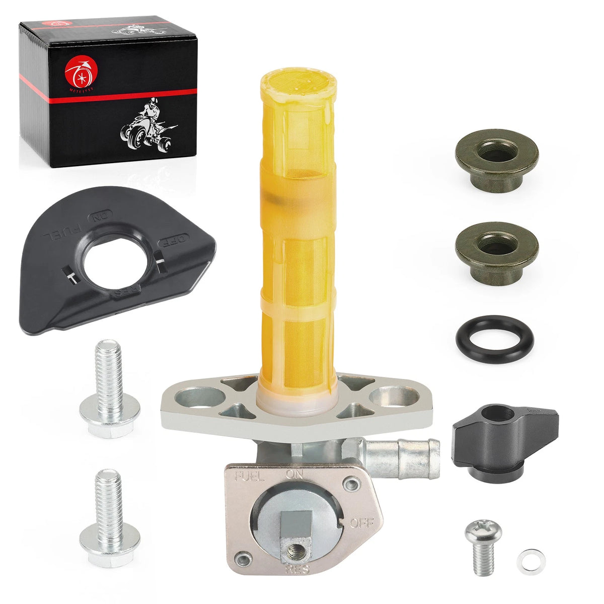 Fuel Petcock w/ Mark Plate Kit for Honda TRX450R/ER (2004-2009)