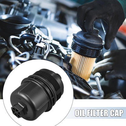 Oil Filter Cap Cover w/Oil Filter for JEEP Gladiator JT 3.0D (2021-2022)