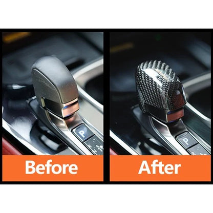Carbon Fiber Gear Shift Knob Cover for Lexus RX350 500h (2023-2024)