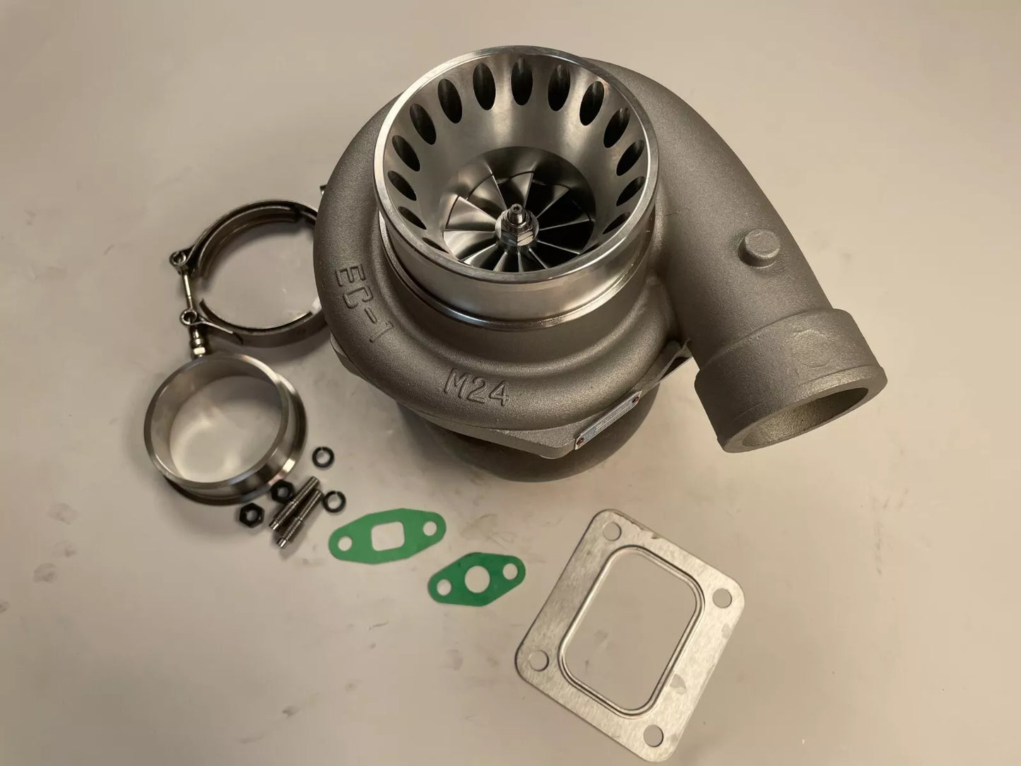 T4 Single Ball Bearing Billet Turbocharger .70 A/R for GT35 GT30 T04Z ()