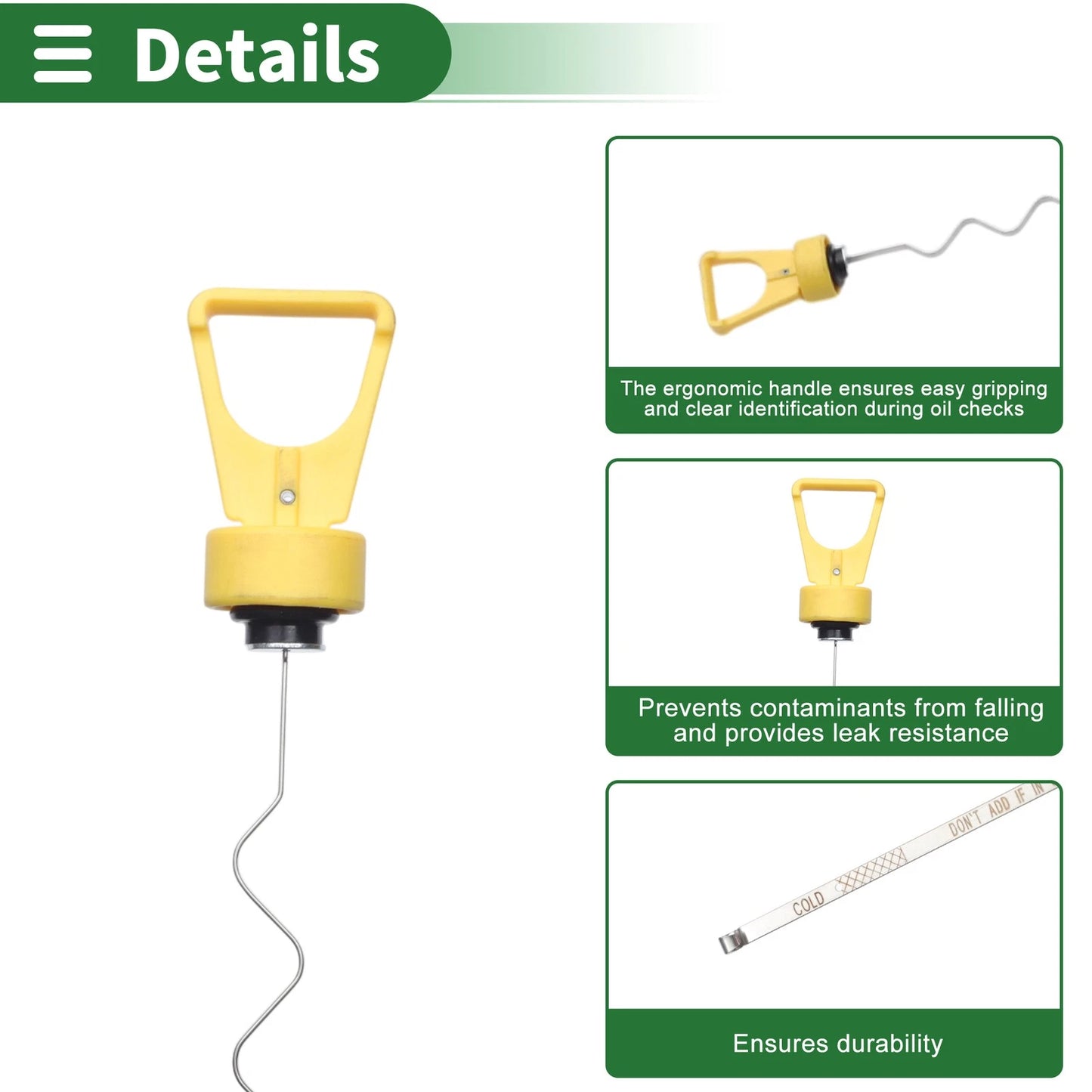 Oil Level Dipstick for Ford F-150 4.6L V8 Engine (2007)