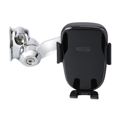1'' Handlebar Phone Holder Automatic Clamping Charger for Harley Touring Dyna