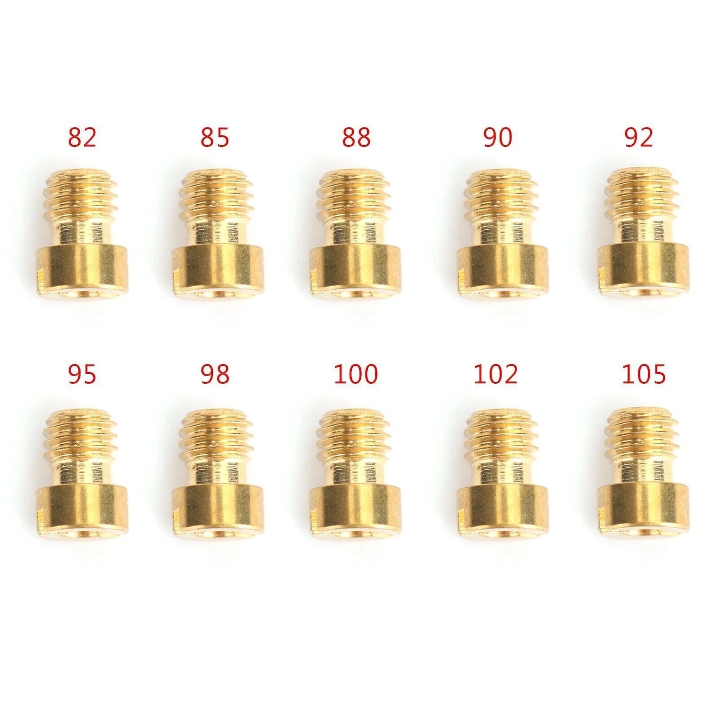 4mm Nozzle for GY6 50cc 139QMB Carb (2003-2015) - 10 pcs