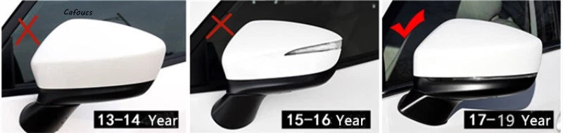 Driver/Passenger Side Mirror Cap Covers for Mazda CX-5 (2017–2022)
