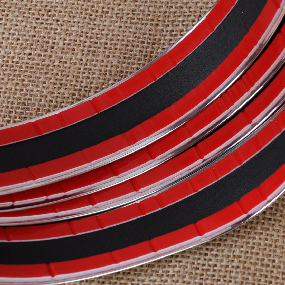 30mm x 2.5M Chrome Trim Adhesive Strip for Car Exterior Styling