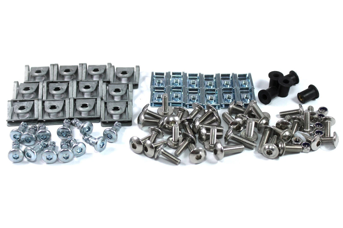 Stainless Steel Trim Bolt Set & DZUS for Aprilia RSV 1000 (2000–2003)