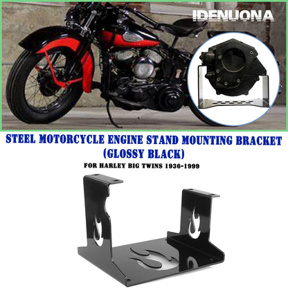 Engine Stand Mount Bracket for Harley Big Twin