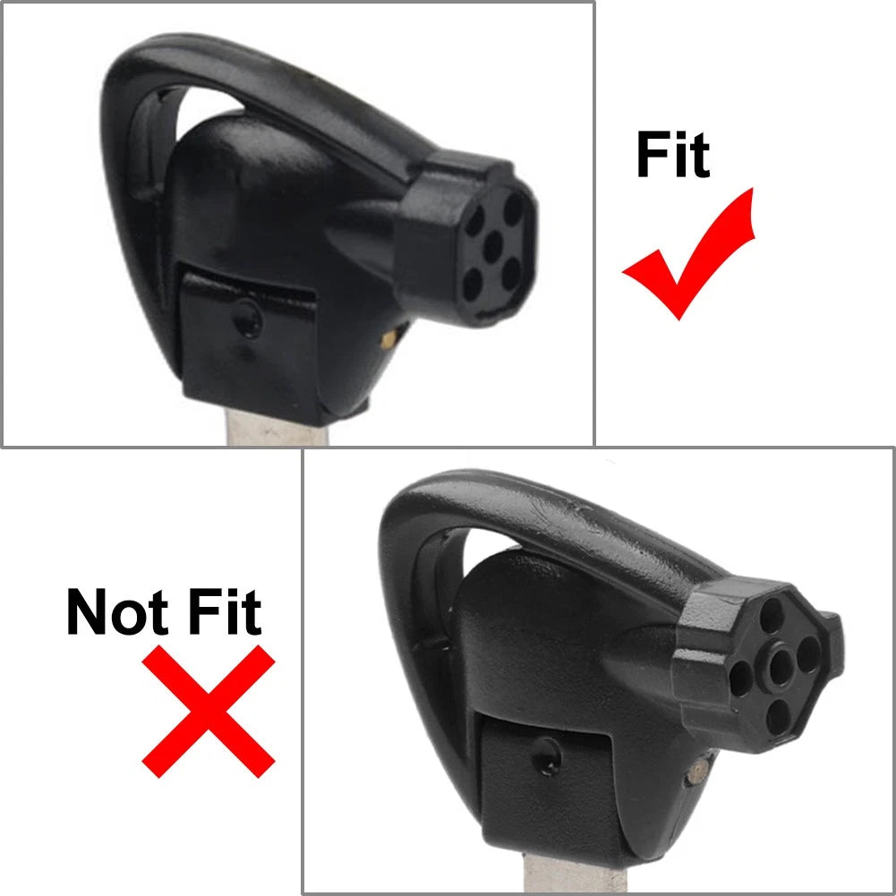 2 x Right Ignition Key Blank Shell Case for Yamaha Motorbike Scooter