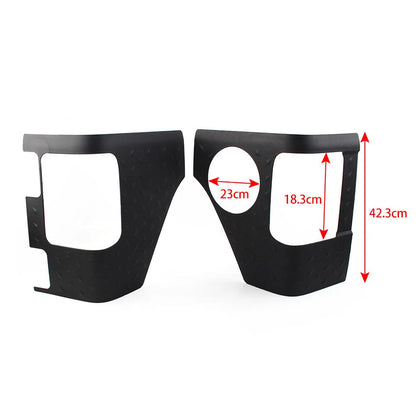 2 x ABS Rear Corner Armor Tail Light Guards for Jeep Wrangler JL (2018-2021)