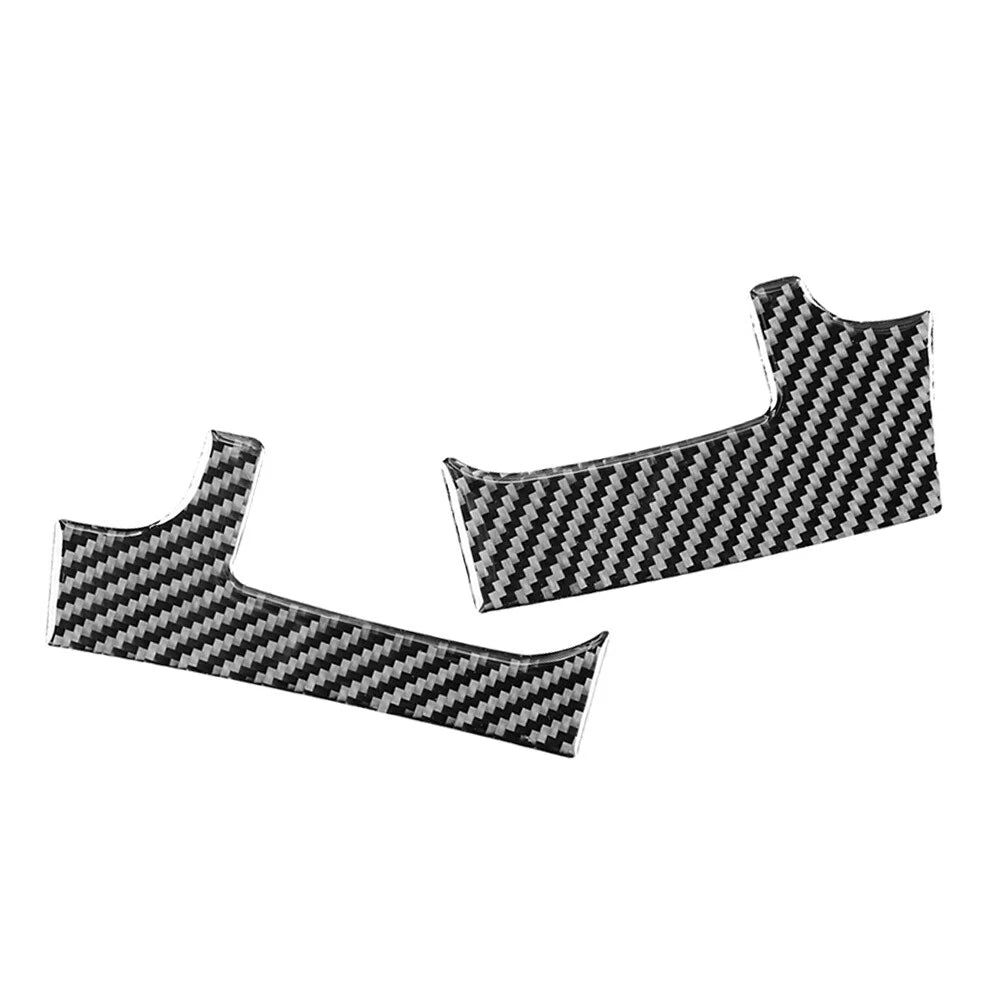 Carbon Fiber Black Dashboard Air Outlet Cover Trim for Toyota Tundra (2014-2021)