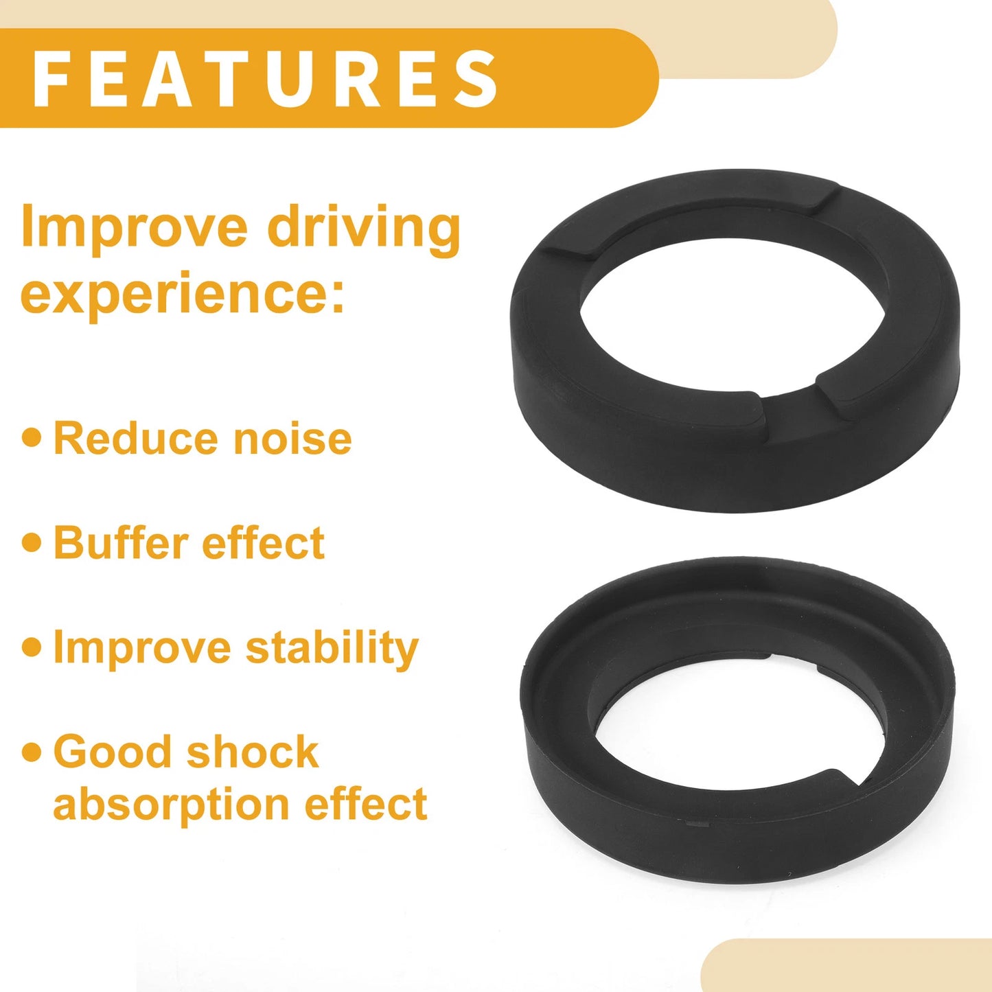 Coil Spring Insulators for BMW 525i (2004-2007) Rubber 1 Pc