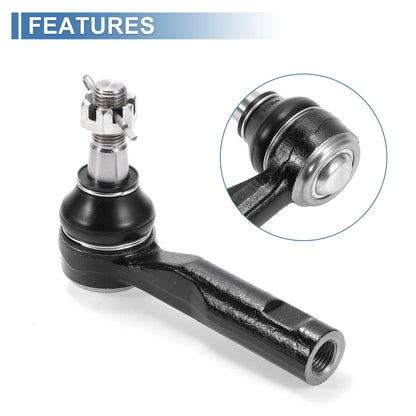 Front Outer Tie Rod End Links for Chevrolet Colorado, GMC Canyon (2006-2007)