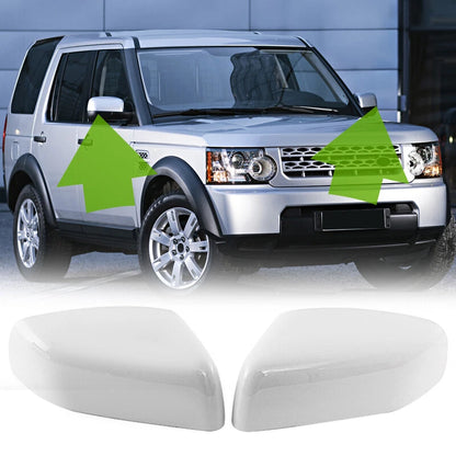 Side View Wing Mirror Cover Caps for Land Rover Range Rover Sport LR2 LR4 (2005-2023)