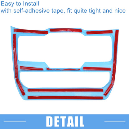 Car Window Control Panel Trim Cover for Jeep Wrangler JL JLU (2018-2022) Blue