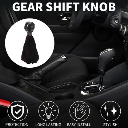 6 Speed Gear Shift Knob & Cover for Mini Cooper F55 F56 Hatchback (2014-2023)