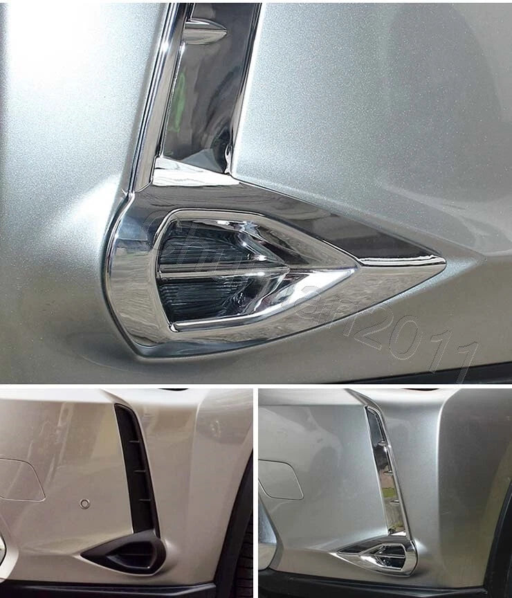 Front Head Fog Light Lamp Cover Trim for Lexus UX 200 250h (2019-2023)