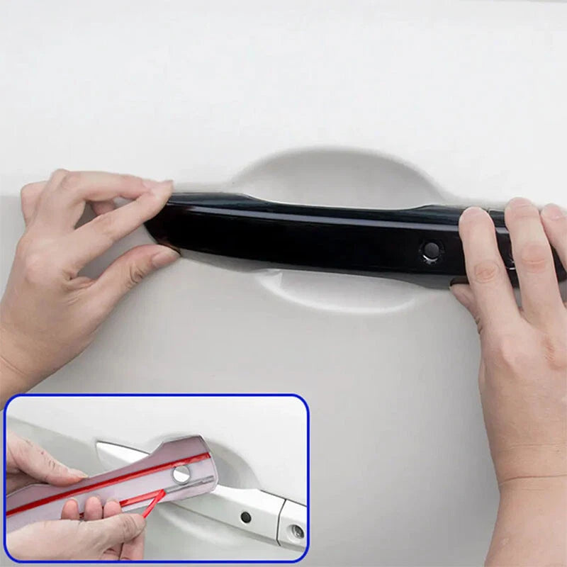 8 Pcs Gloss Black Door Handle Cover Trim for Honda Civic (2016-2021)