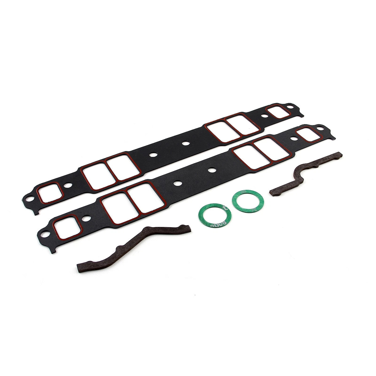 Intake Manifold Gasket Set  2.21" x 1.31" for Chevy SBC 350