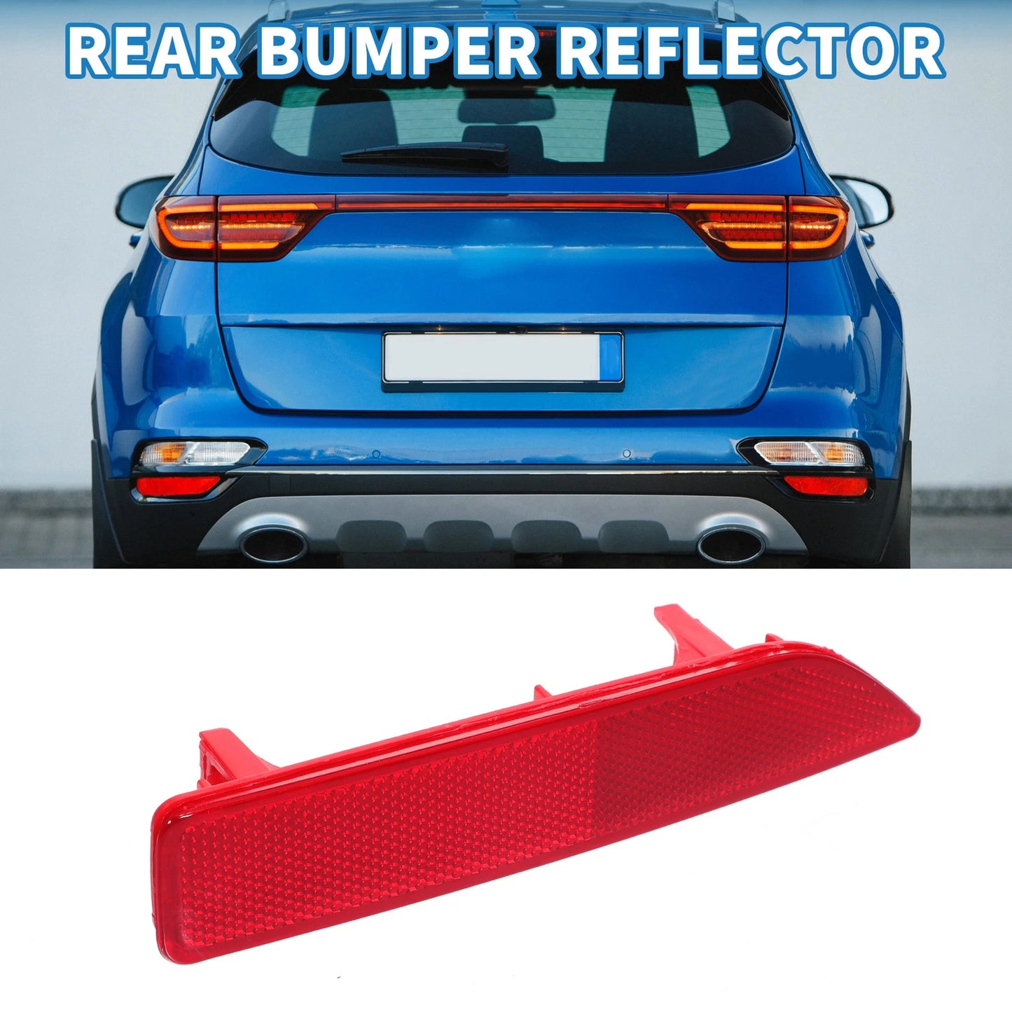 Rear Right Bumper Reflector for Honda Crosstour (2013-2015)