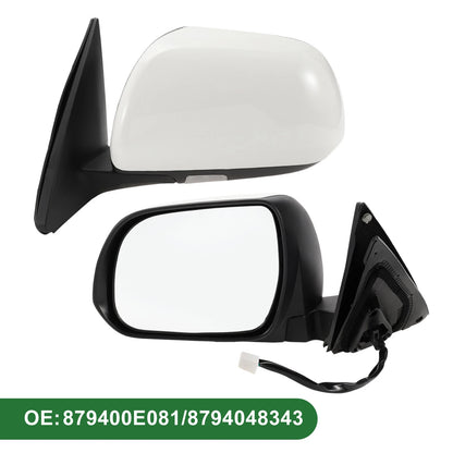 Left Side Door Mirror for Toyota Highlander (2008–2013)