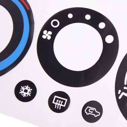 A/C Climate Control Button Sticker for Chevrolet Equinox (2005-2006)
