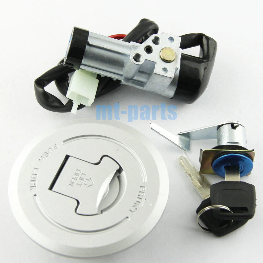 Fuel Tank Cap, Ignition Key Switch, Seat Lock for Honda CBF125 (2009-2013)