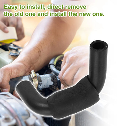 Heater Hose for Toyota Camry 2.2L (1997-2001) Rubber Black 1 Pc