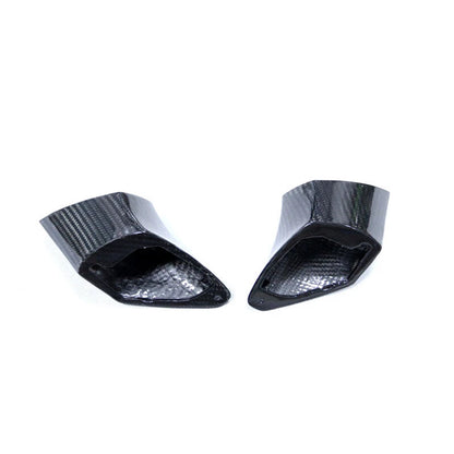 Real Carbon Fiber Rear Mirror Cover Shell Housing Kits Fit For Ferrari F458 F488