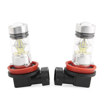 2 x H8 / H11 6000K 100W LED Fog Driving Light Bulbs for Make & Model