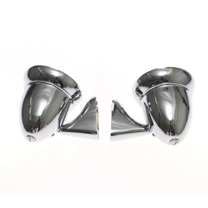 Chrome Bullet Door Fender Mirror for MG MGB MGC GT Roadster Coupe 1968-1980