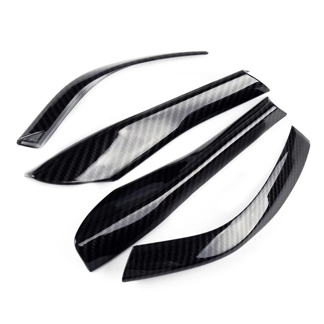 Carbon Fiber Rearview Mirror Cover Strip for Ford Mustang (2015-2017)