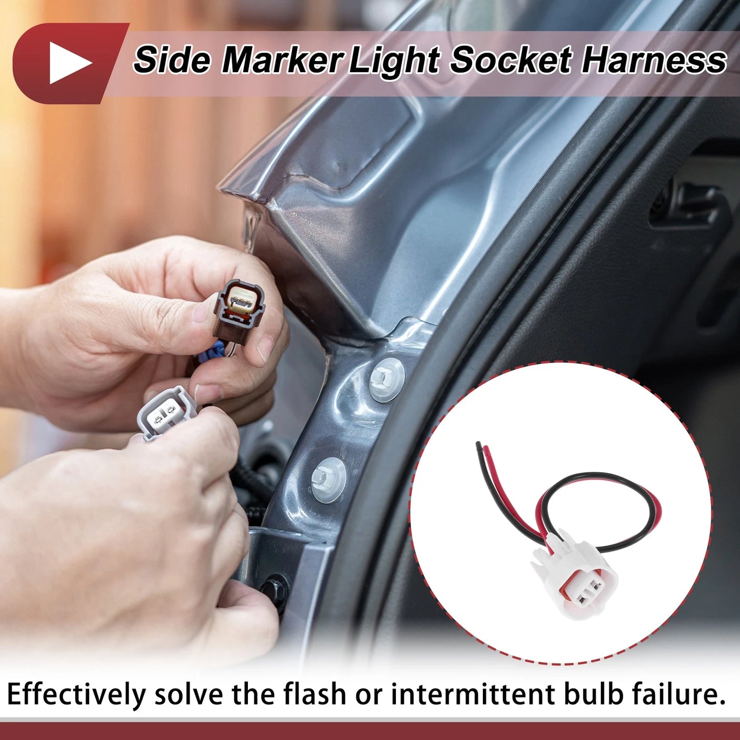 Side Marker Light Socket Wiring for Toyota 4Runner