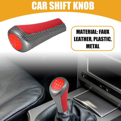 6 Speed Gear Shift Knob for BMW 435i (2014-2016) - Inner Shifter Knob Red