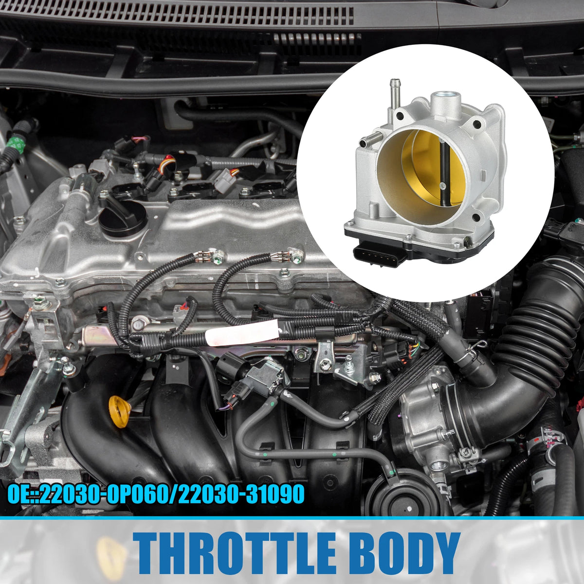 Throttle Body Actuator for Lexus ES350 3.5L V6 (2019-2022)