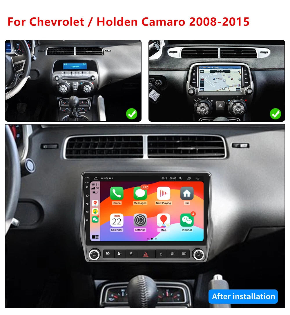9'' Android 13 Car Stereo Radio GPS Navi for Holden Camaro (2008-2015)