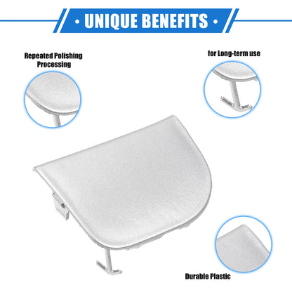 Front Right Bumper Tow Hook Cover for Toyota Prius XW30 (2012-2015) Silver