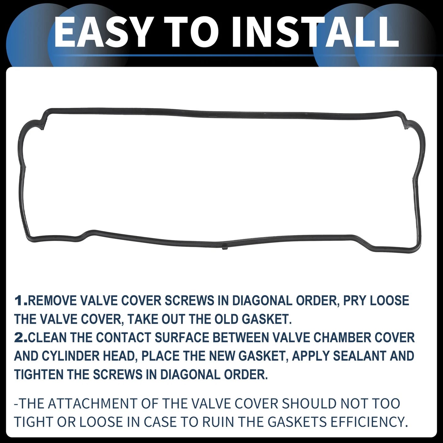 Valve Cover Gasket for Toyota Celica ST 1.8L (1994-1998)
