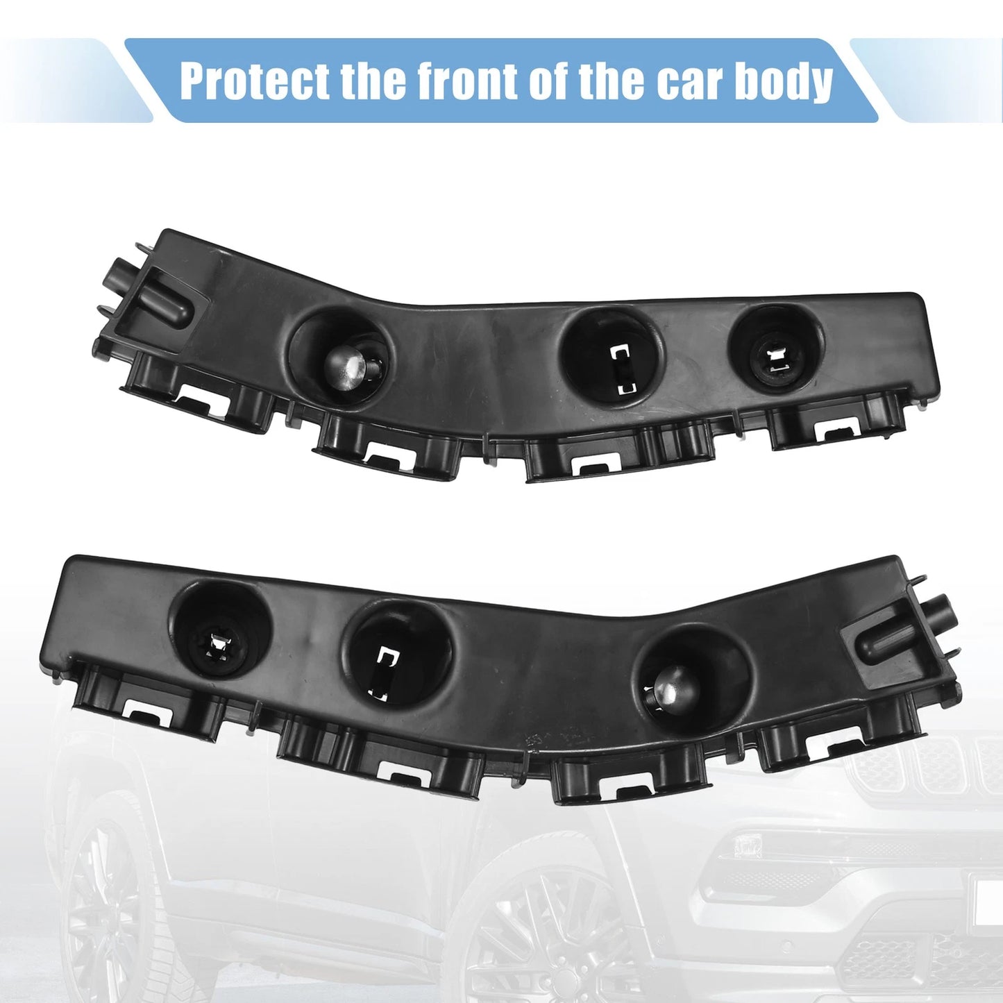 Bumper Bracket 2 x for Jeep Compass (2017-2023)