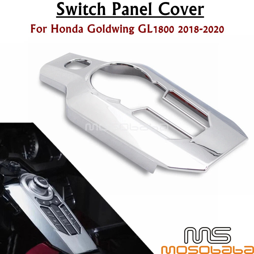 Chrome Switch Panel Cover for Honda Goldwing GL1800 (2018-2020)
