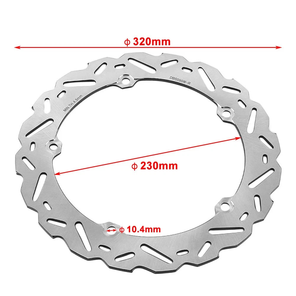 Front Brake Disc Rotor Pad for Honda NC750X NC750SDCT INTEGRA 750 (2014-2023)