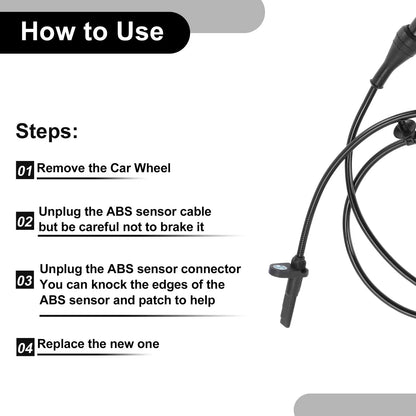 ABS Wheel Speed Sensor for Ford Freestyle (2005-2007)