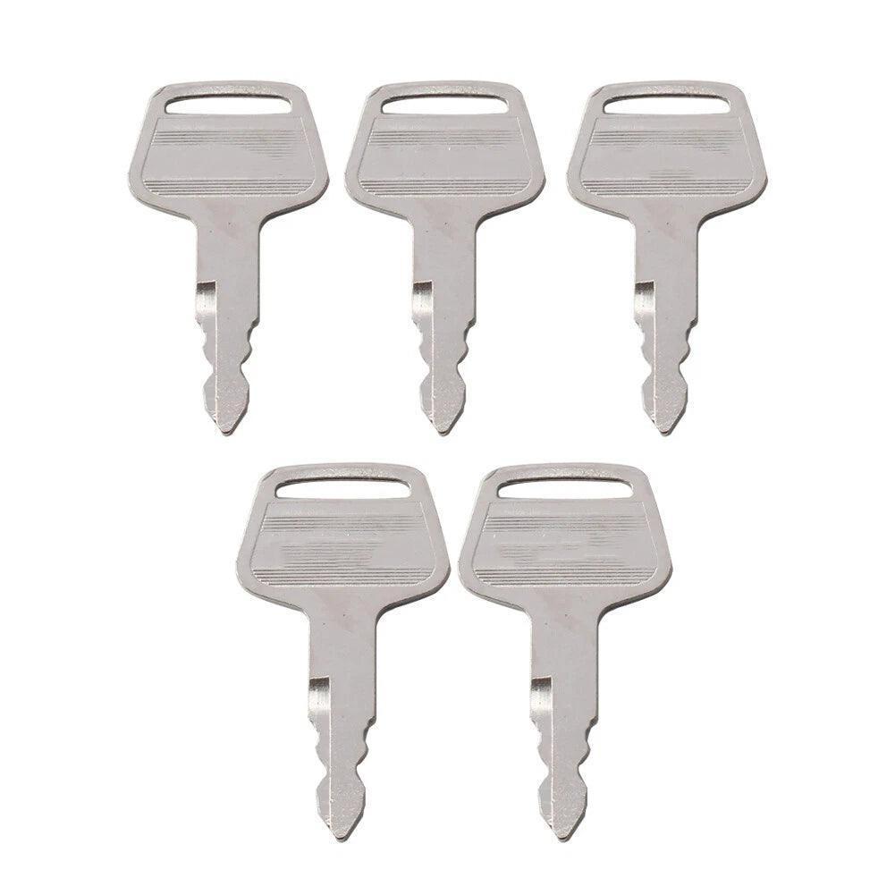 5 x KV02 Heavy Equipment Ignition Keys for Kato Excavator Models (HD)