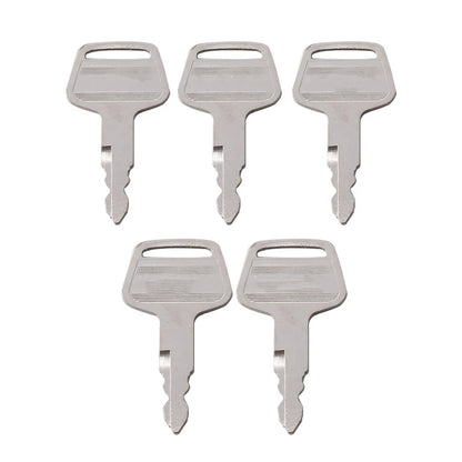 5 x KV02 Heavy Equipment Ignition Keys for Kato Excavator Models (HD)