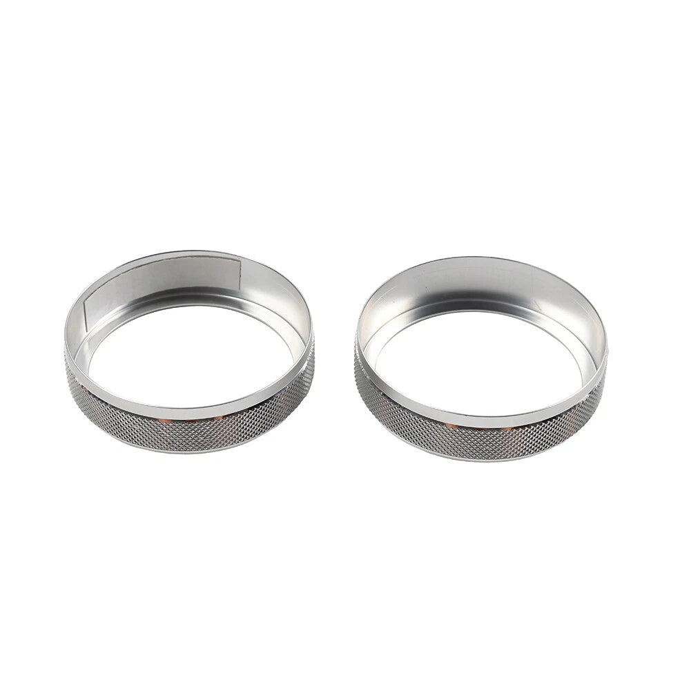 Silver AC Air Switch Ring Cover Trim for Lexus NX250 350h 450h (2022-2024)
