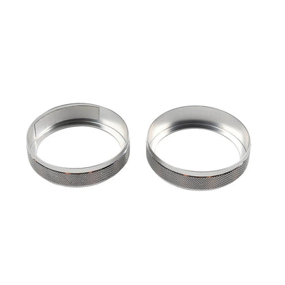 Silver AC Air Switch Ring Cover Trim for Lexus NX250 350h 450h (2022-2024)