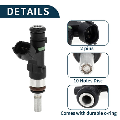 Fuel Injector 1 Pc for Nissan March Versa 1.6 16v (2007-2018)